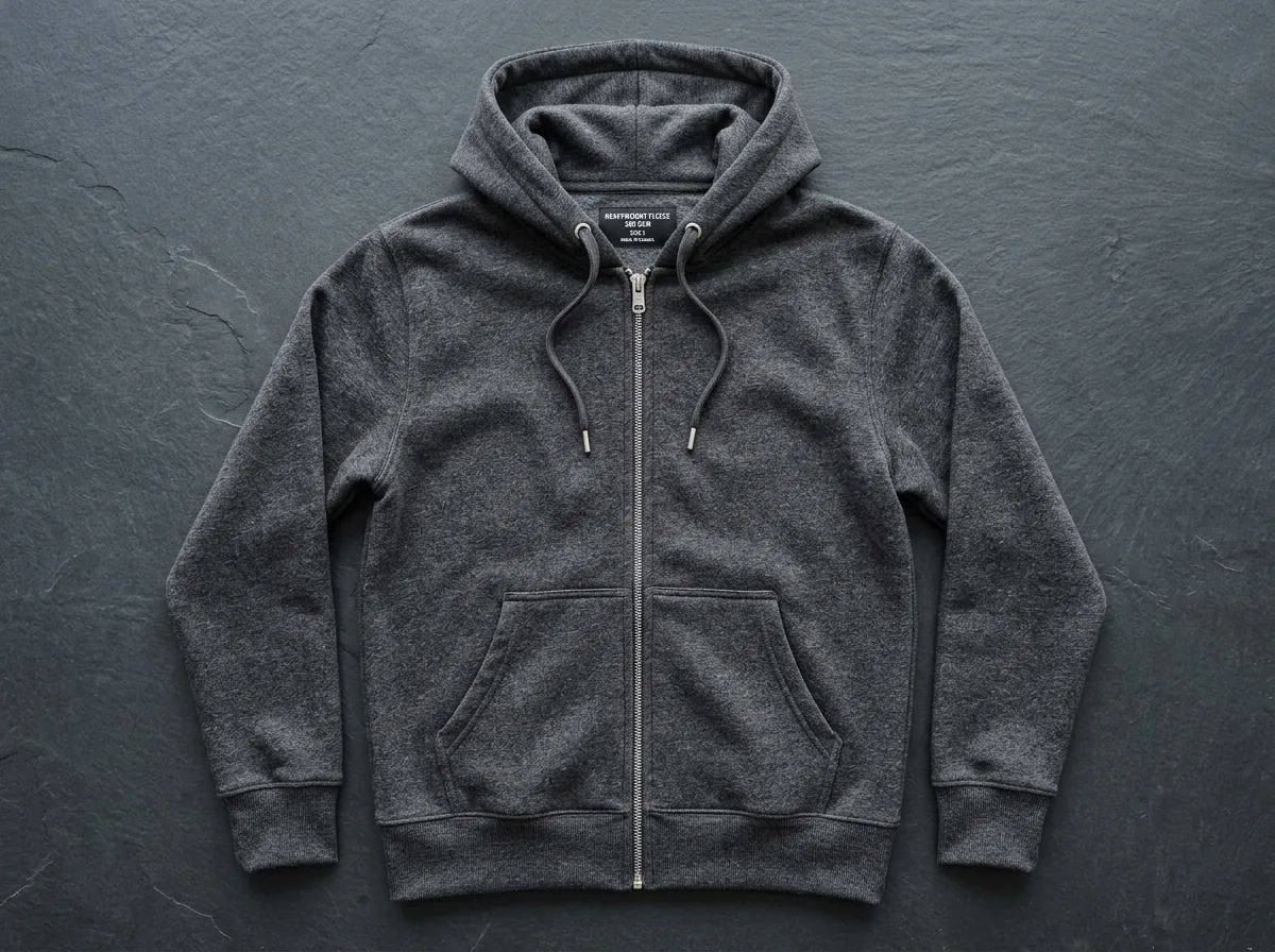 Heavy Fleece Zip-Up