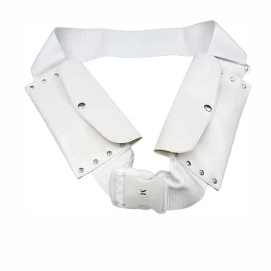 NEYATEK Hajj Umrah Ihram Belt for Men - White