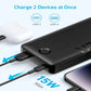 Anker - 20,000 mAh power bank with 15 W power - Black
