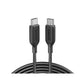 Anker PowerLine III USB-C To USB-C Charging Cable, 0.9 Meter, Black 