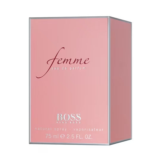 boss femme women perfume box