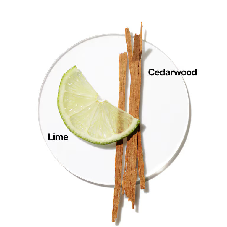 cedarwood and lime  