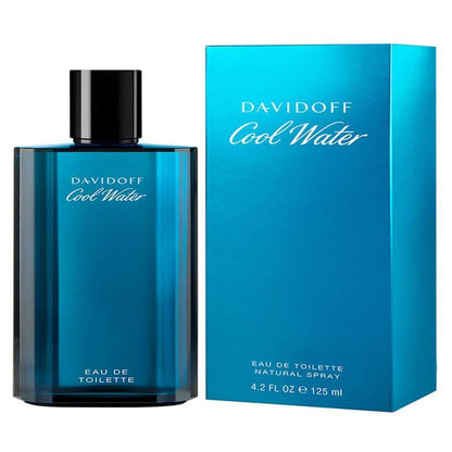 Davidoff Cool Water M EDT 125ML perfume glass bottle