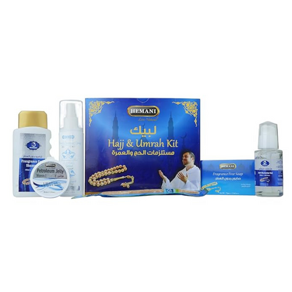 Fragrance Free Hygiene Essential Kit for Hajj & Umrah