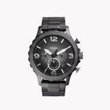 Fossil Men's Nate Stainless Steel Quartz Chronograph Watch - JR1437