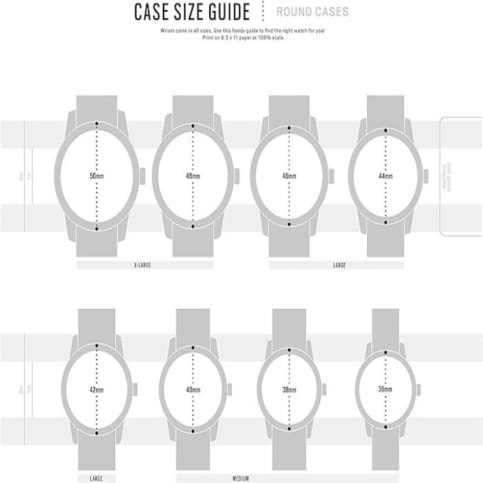 watch size guide