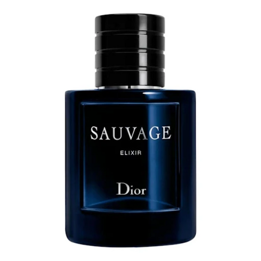 dior sauvage  elixir  parfum bottle