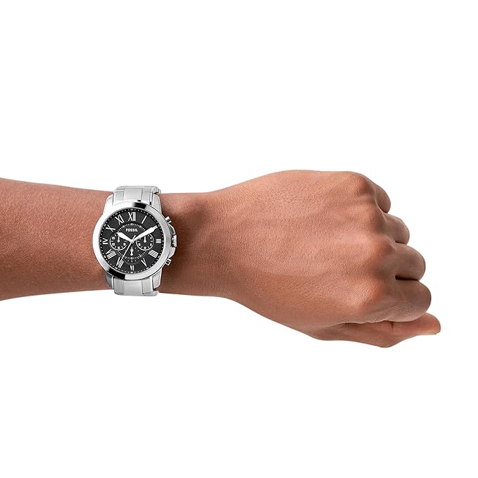 Fossil Grant Chronograph Stainless Steel Watch For Men