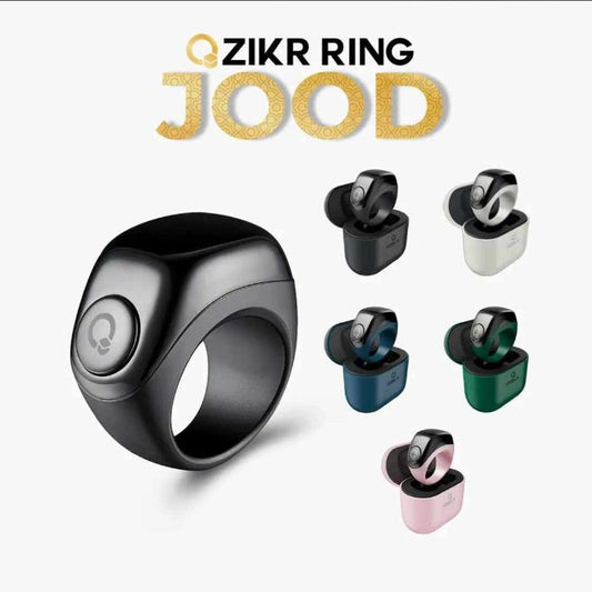  iQibla Zikr Ring JOOD J01  digital tasbih in 4 different vibrant colors