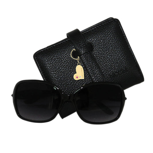 FIERRO  Ladies Sunglasses and Wallet Set